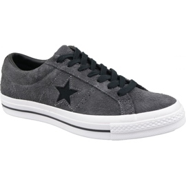Converse One Star M 163247C graue Schuhe