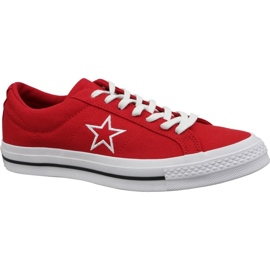 Converse One Star Ox M 163378C rote Schuhe