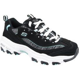 Skechers D'Lites W 11936-BKTQ Schuhe schwarz