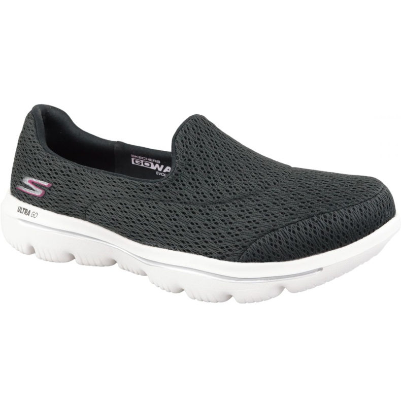 Skechers Go Walk W 15738-BKW Schuhe schwarz