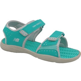 New Balance Jr K2004GRG Sandalen blau grün
