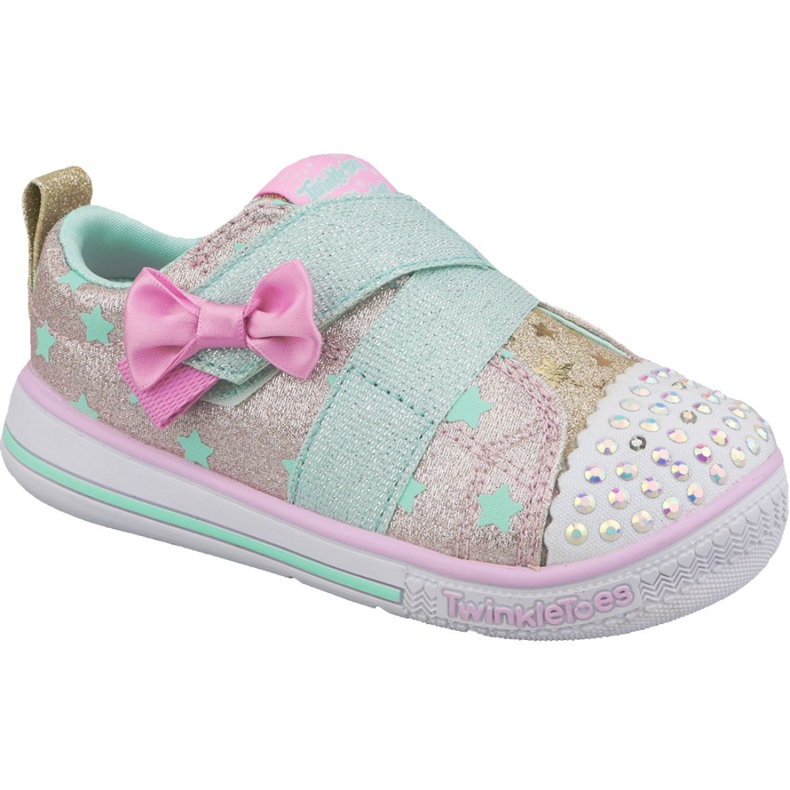 Skechers Twinkle Play Jr 20138N-GDMT Schuh mehrfarbig gelb