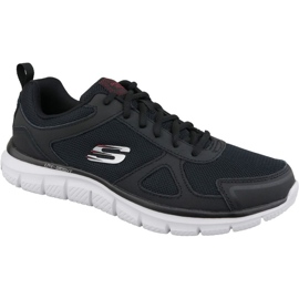 Skechers Track-Scloric 52631-BKRD Schuhe schwarz