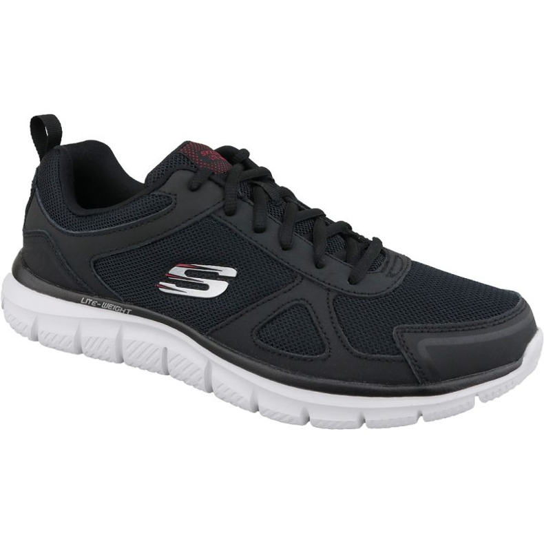 Skechers Track-Scloric 52631-BKRD Schuhe schwarz