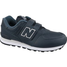 New Balance YV574ERV Jr marineblaue Schuhe