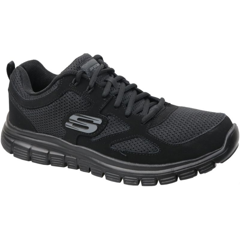Skechers Burns 52635-BBK Schuhe schwarz