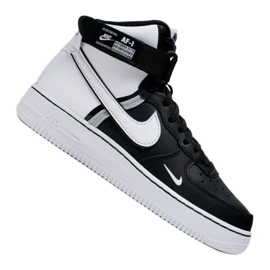 Nike Air Force 1 High LV8 2 Gs Jr CI2164-010 weiß schwarz