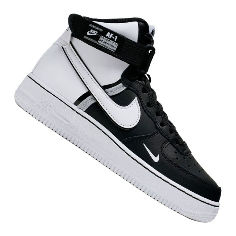 Nike Air Force 1 High LV8 2 Gs Jr CI2164-010 weiß schwarz