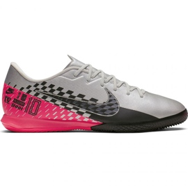 Hallenschuhe Nike Mercurial Vapor 13 Academy Neymar Ic M AT7994-006 grau silber-