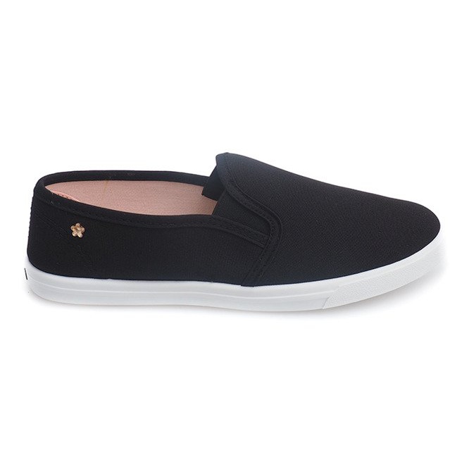 Sneaker Slip On B703 Schwarz