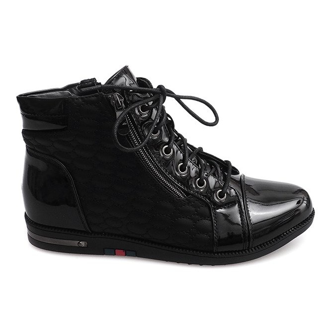 High-Top-Sneaker B10H Schwarz