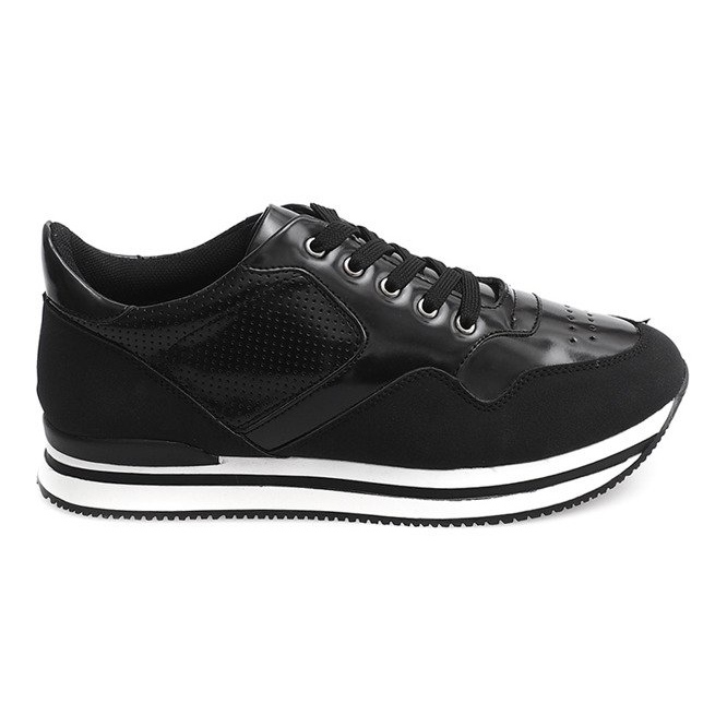 JT1 Schwarze Turnschuhe