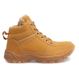 Isolierte Trekkings Timbery 9576 Camel braun