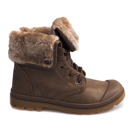 Isolierte Timber Stiefel R-56 Khaki mehrfarbig grün