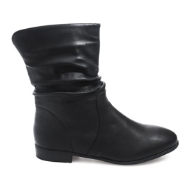 Stiefel Saszki C275 Schwarze Stiefel