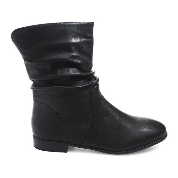 Stiefel Saszki C275 Schwarze Stiefel