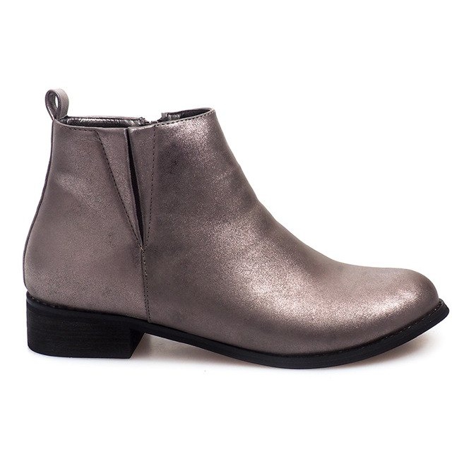Klassische Stiefel LENO-4 Grau