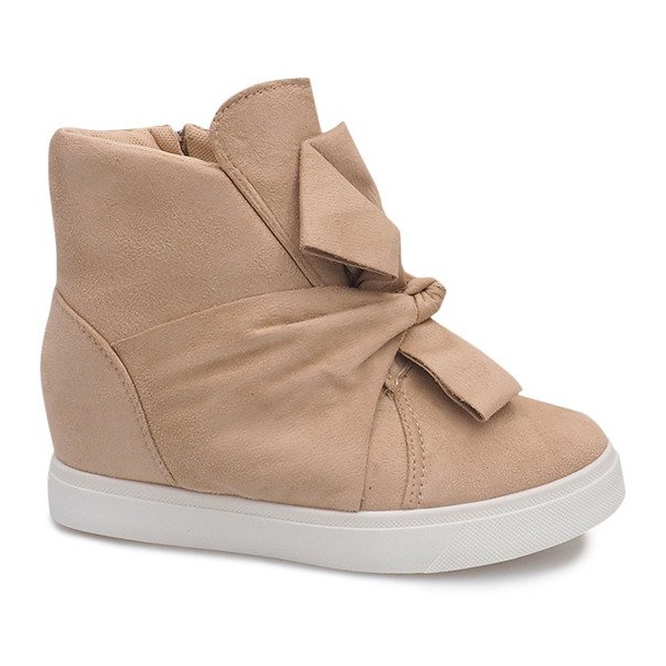 Sneakers mit Keilabsatz 1787 Beige