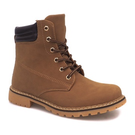 Holzstiefel R-8 Camel braun