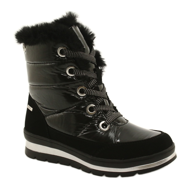 Schwarze Stiefel, Caprice Membran 9-26216-27 019