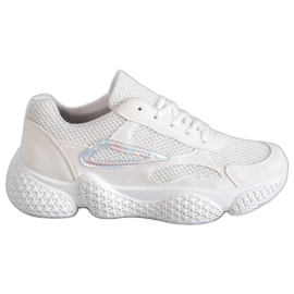 SHELOVET Textile Sportschuhe weiß