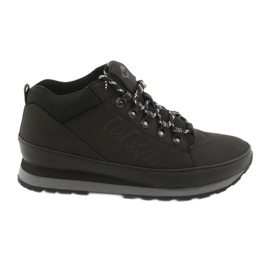 Schwarze Lee Cooper 19-20-011 Winter Herrenschuhe