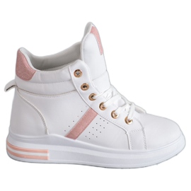 SHELOVET Weiße Turnschuhe für Damen