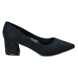 Ch. Creation Schwarze Pumps in Spitz