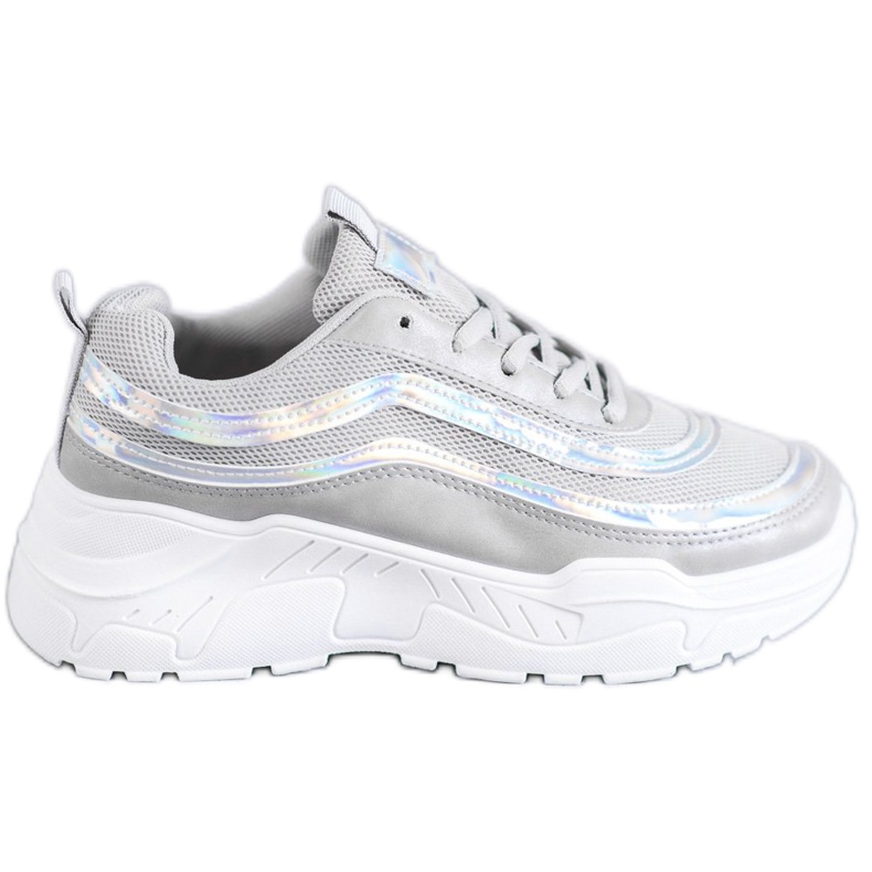 SHELOVET Hellgraue Sportschuhe