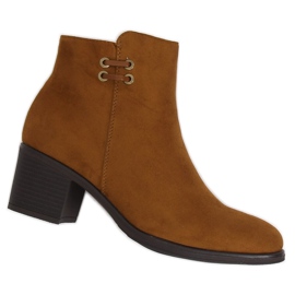 Camel 8B982 Camel Stiefel mit hohen Absätzen braun