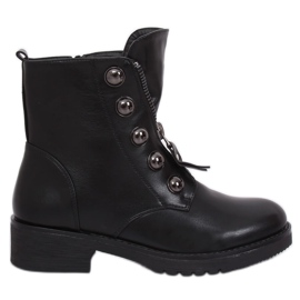 Militärstiefel schwarz LJ002 Schwarz