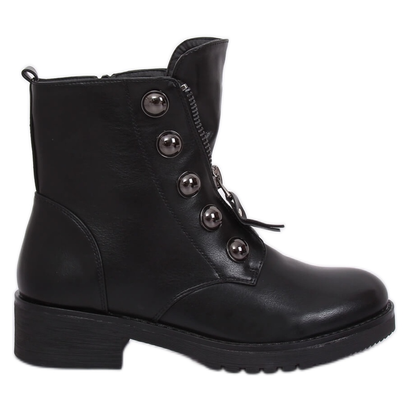 Militärstiefel schwarz LJ002 Schwarz