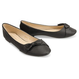 Ballerinas mit Schleife 816 Schwarz