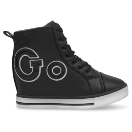 Modische Sneakers Go GFA108 Schwarz