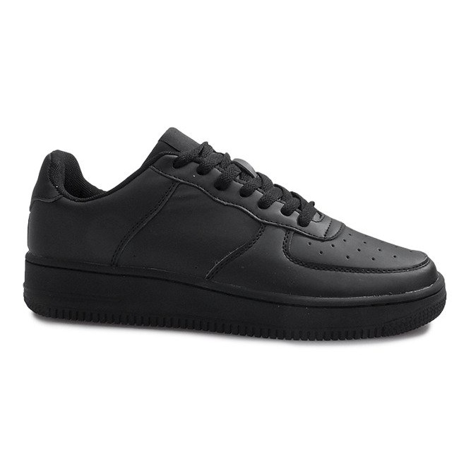 Schwarze Air Force Sportschuhe
