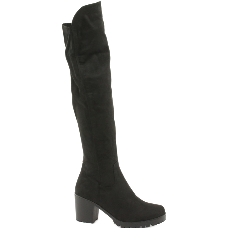 Stiefel mit Absatz Stretch Filippo 524 schwarz