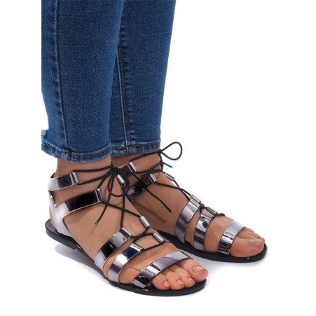 Meliski PT-9126 Schwarze Sandalen