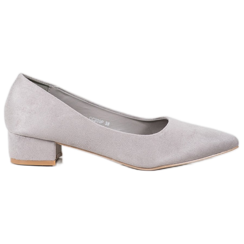 Seastar Pumps mit flachem Absatz grau