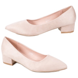 Seastar Pumps mit flachem Absatz beige