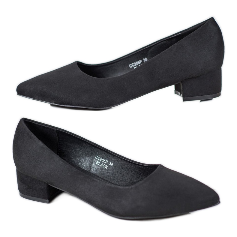 Seastar Pumps mit flachem Absatz schwarz