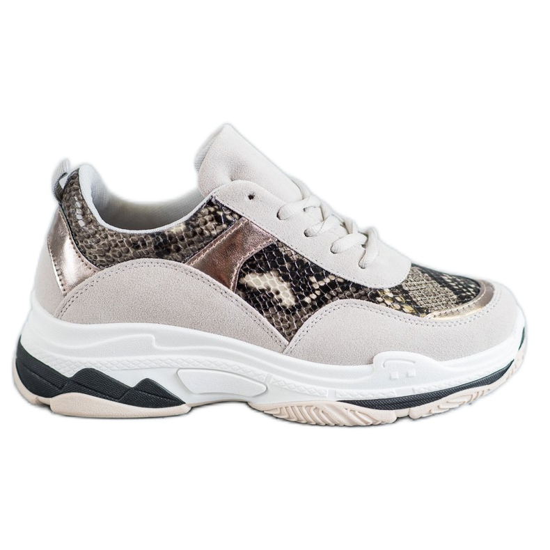 Kylie Sneakers mit Schlangenprint mehrfarbig
