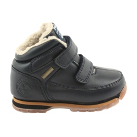 American Club Stiefel Klettstiefel American ES42 marineblau