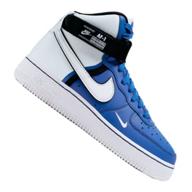 Nike Air Force 1 High LV8 2 Jr CI2164-400 weiß-blau Schuhe