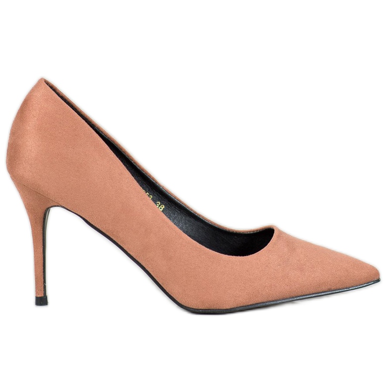 Diamantique Beige High Heels