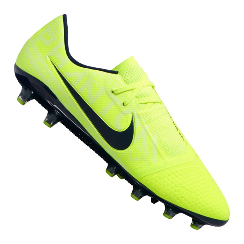 Nike Phantom Vnm Pro AG-Pro M AO0574-717 gelbe Schuhe