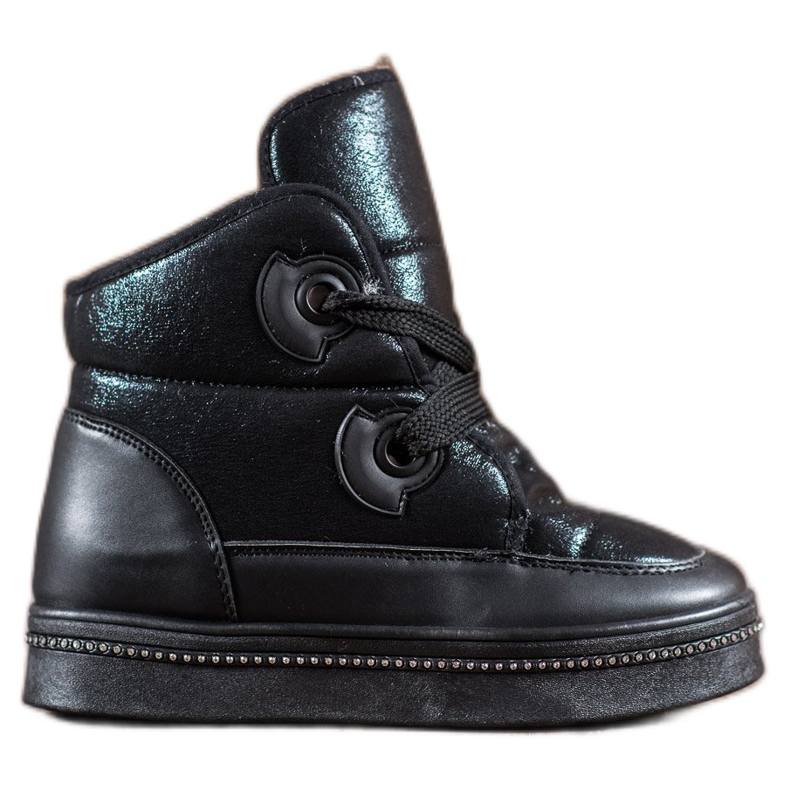 RTX WALK Schneeschuhe mit Kristallen schwarz