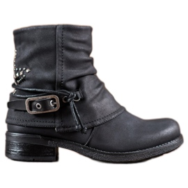 SHELOVET Arbeiter mit dekorativer Schnalle schwarz