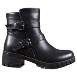 Abloom Öko-Lederarbeiter schwarz