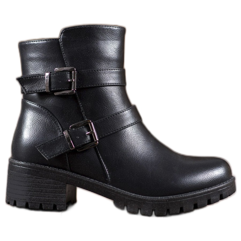 Abloom Öko-Lederarbeiter schwarz