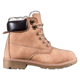 Super Me Warme Trapper braun